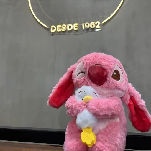 Peluche angel con pato 